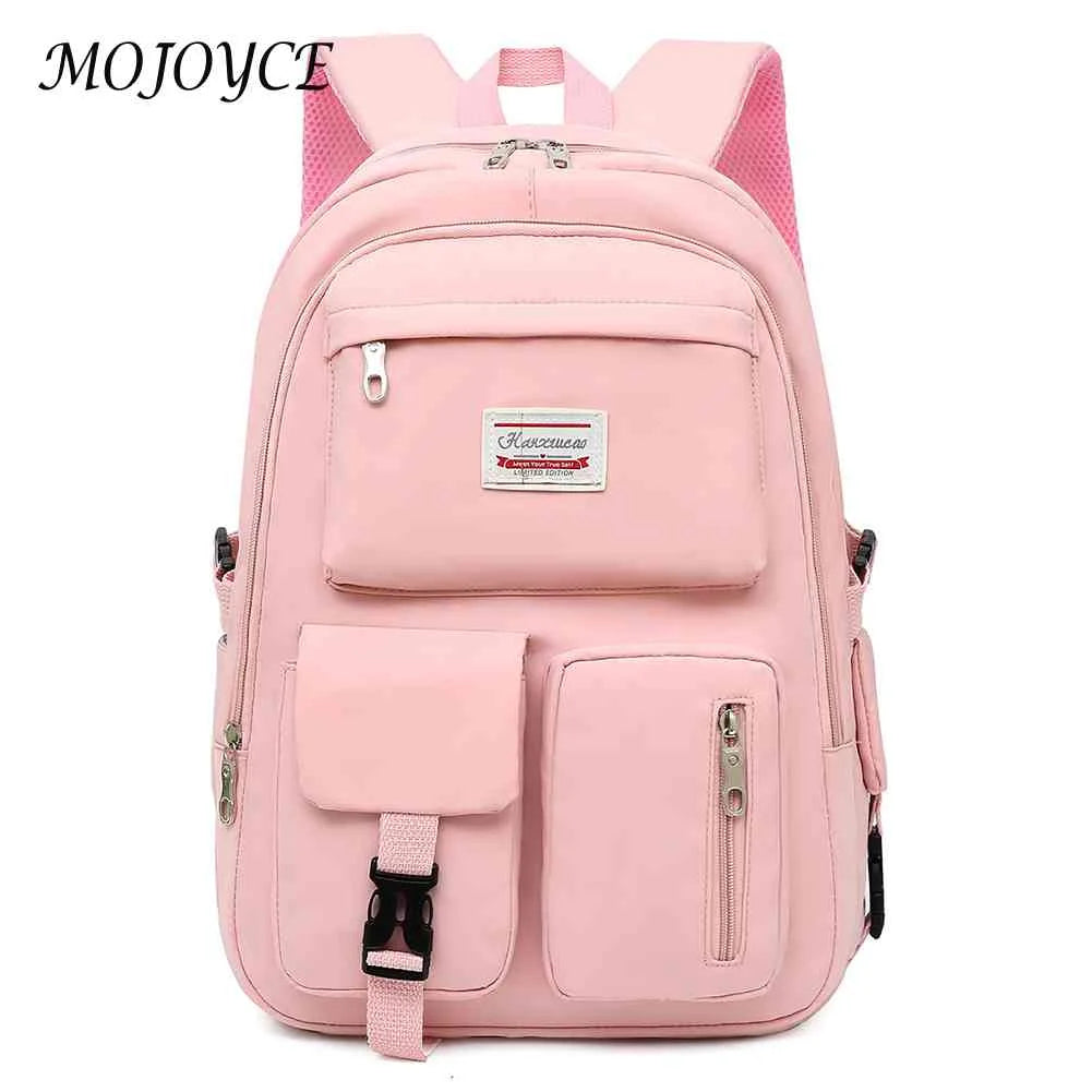 Nylon Backpack Girls Student Kids Travel School Princess Rucksack Mochila