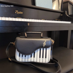 Piano Women Shoulder Bags PU Leather Messenger Bag Handbag Crossbody Bag