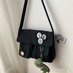 Planet Print Women Shoulder Bag Canvas Bag For Women Messenger Girls Bolso