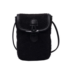 Fluffy Fur Crossbody Bag Soft Winter Handbag