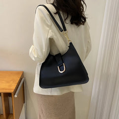 Women's PU Leather Shoulder Bag Tote Handbag