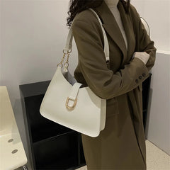 Women's PU Leather Shoulder Bag Tote Handbag