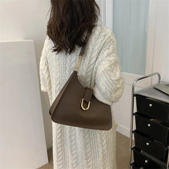 Women's PU Leather Shoulder Bag Tote Handbag