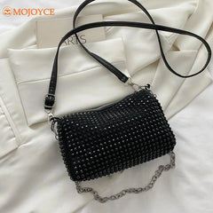 Rhinestone Shoulder Messenger Bag Women Diamond Purse Handbags