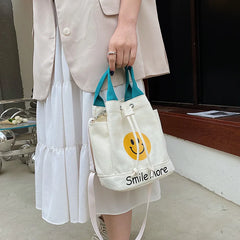 Canvas Shoulder Crossbody Bag Women Messenger Handbag