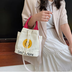 Canvas Shoulder Crossbody Bag Women Messenger Handbag