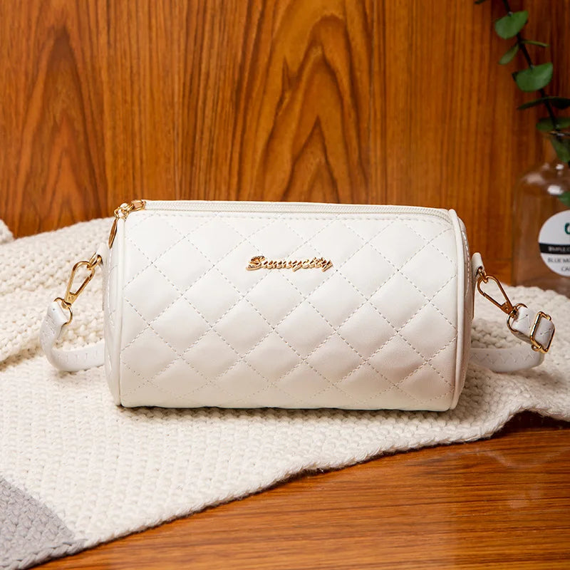 Spring Cylinder Cross-border Bag Foreign Style Handbag Female