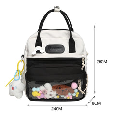 Japanese Nylon Backpack Girl Travel Totes Shoulder Bags