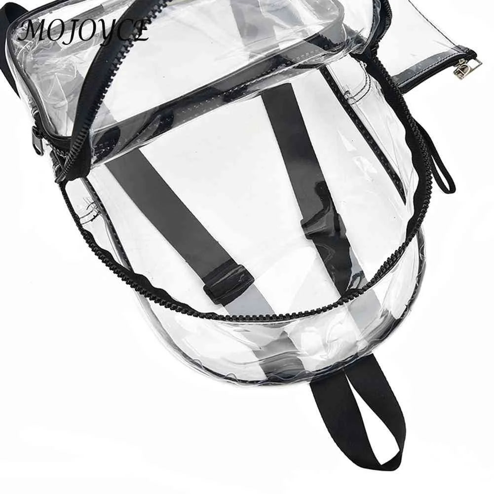 Solid Backpack Men Women Travel Bag High Capacity Student Zipper