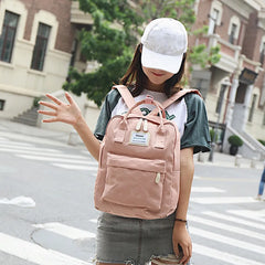 Women's Canvas Backpack For Travel and School