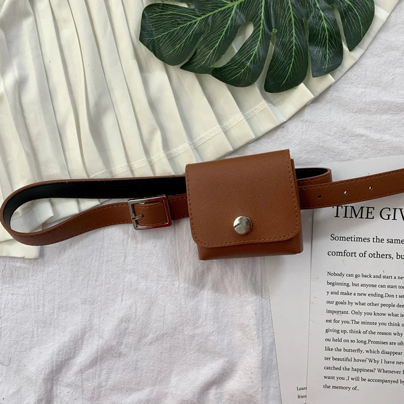 Funny Mini Women's Handbag Belt Bag With Dress