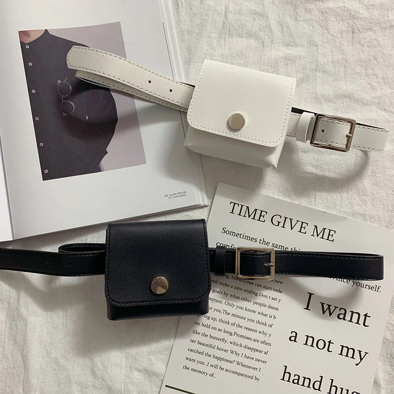 Funny Mini Women's Handbag Belt Bag With Dress
