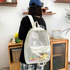 Nylon Waterproof School Backpack All-match Casual Travel Backpack