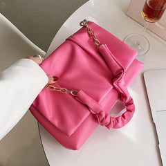 Spring PU Leather Women Shopper Shoulder Bag