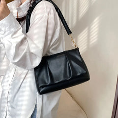Spring PU Leather Women Shopper Shoulder Bag