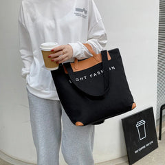 Canvas Tote Bag Large Casual Shoulder Bag Women's Messenger Handbag