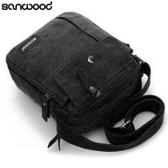Lightweight Casual Canvas Rucksack Shoulder Sling Bag For Travel
