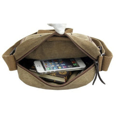 Lightweight Casual Canvas Rucksack Shoulder Sling Bag For Travel