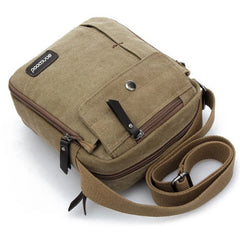 Lightweight Casual Canvas Rucksack Shoulder Sling Bag For Travel