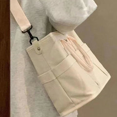 Canvas Tote Bags for Women Shopper Bag Casual Shoulder Bags