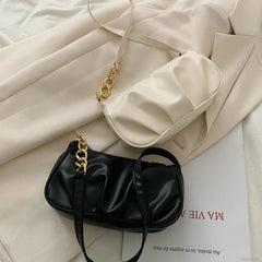 Classic PU Leather Shoulder Bag for Women