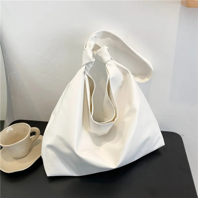 Shoulder Bags Women PU Leather Large Capacity Casual Totes Soft All-match