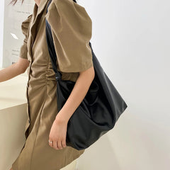 Shoulder Bags Women PU Leather Large Capacity Casual Totes Soft All-match