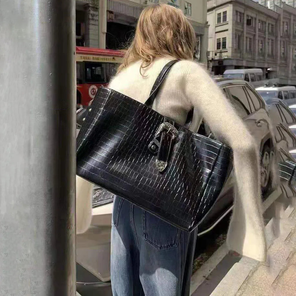 Vintage Harajuku Tote Bag Casual Women Handbag