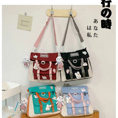 Waterproof Canvas Mini Backpack For Women Travel School Bag