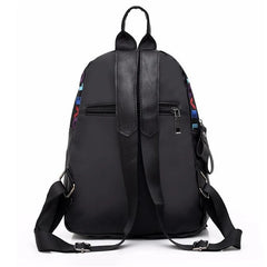 Women Mini Backpack Oxford Shoulder Bag Small Bagpack Multi-Function