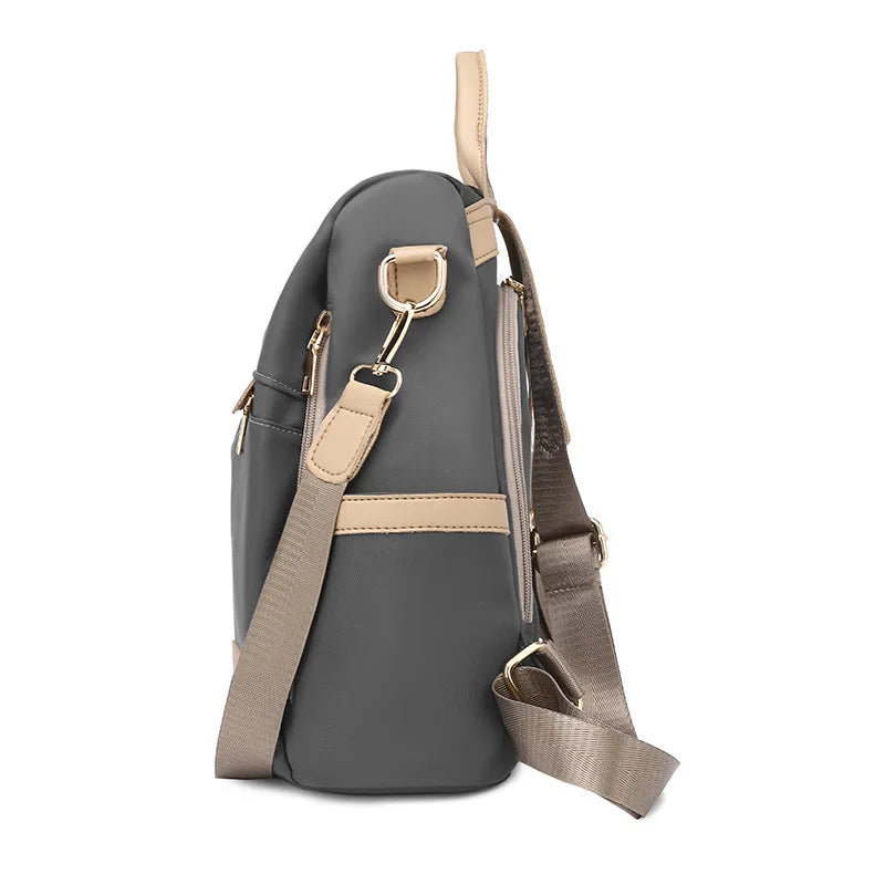 Women's Oxford Backpack Large Capacity Shoulder Bag