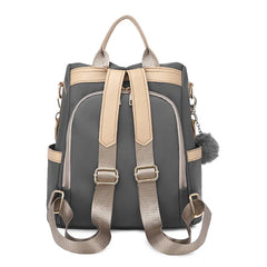 Women's Oxford Backpack Large Capacity Shoulder Bag