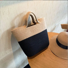 Summer Seaside Portable Handbags Tote Bags for Women Large Capacity