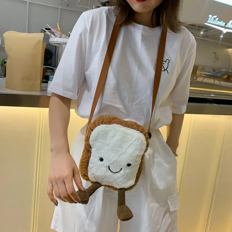 Plush Duck Messenger Bag for Girls