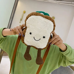 Plush Duck Messenger Bag for Girls