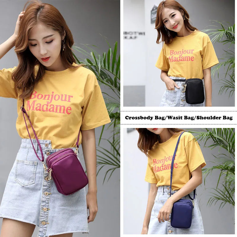 Waterproof Bags Women Shoulder Bag Famous Small Crossbody Bag Ladies Handbag