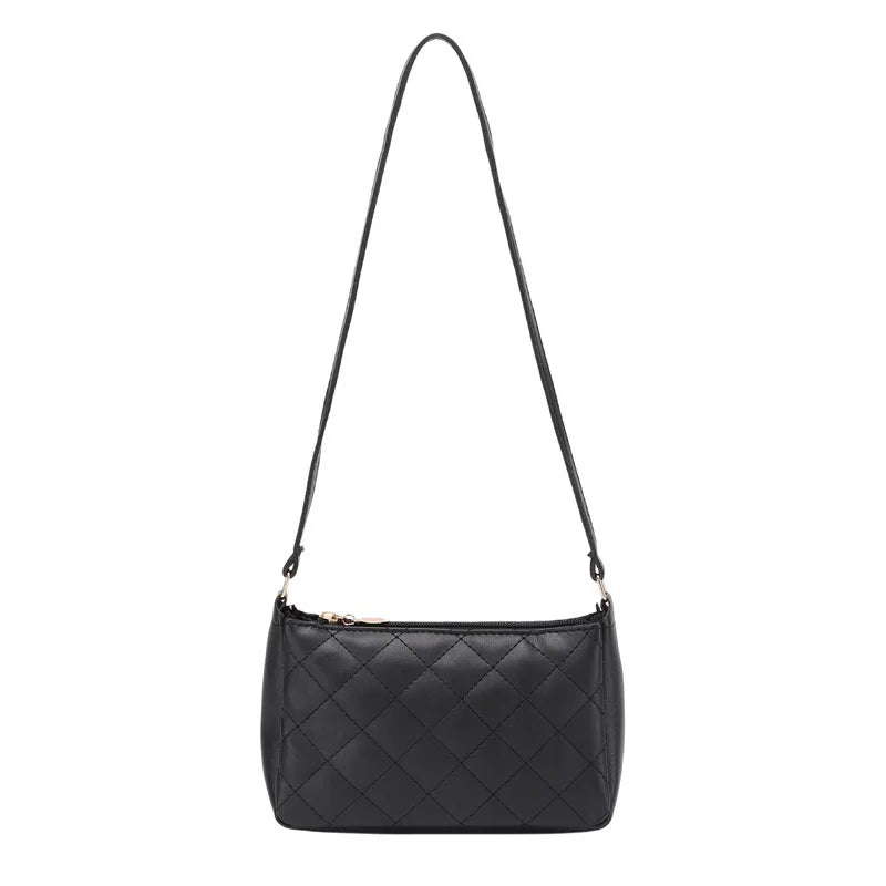 Embroidered Crossbody Bag with Chain Strap