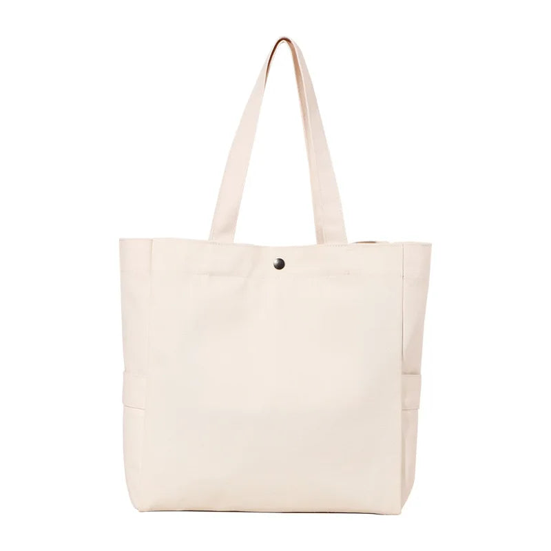 Large-capacity One-Shoulder Tote Bag Japanese Literature