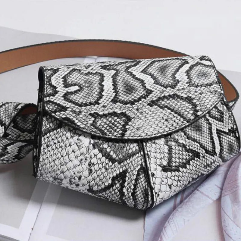 Mini Pockets Ladies PU Leather Waist Belt Bag Women Mini Disco Waist Pack
