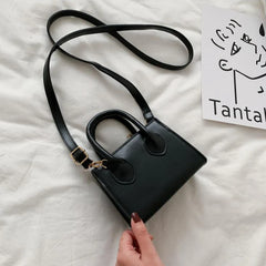 Women's Solid Handbag Crossbody Bag Girls Single Shoulder Bag
