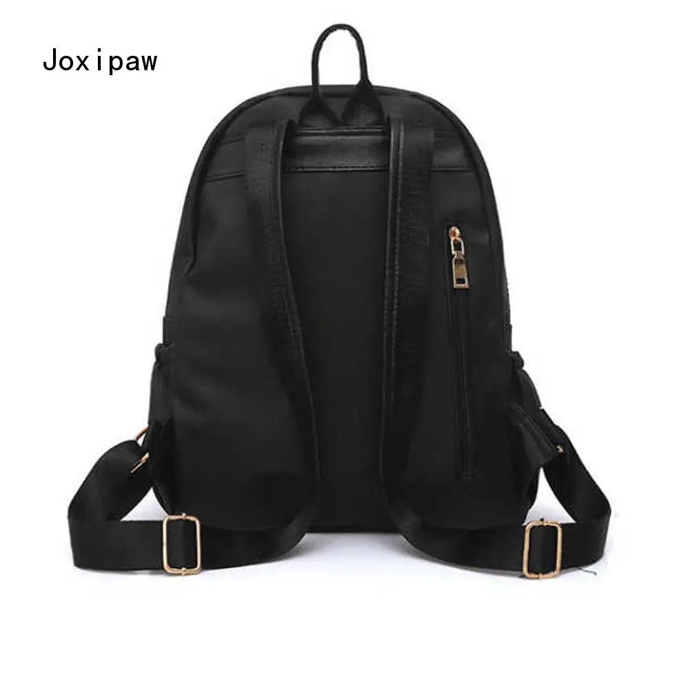 Vintage Oxford Backpack Large Capacity School Bag