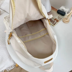 Nylon Backpacks Preppy Style School Bags for Teenage Girls