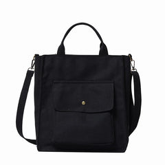 Japanese Style Canvas Tote Bag for Women Large Capacity