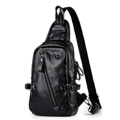Men's Chest Bag Travel Shoulder Backpack Cycling Straddle Bag