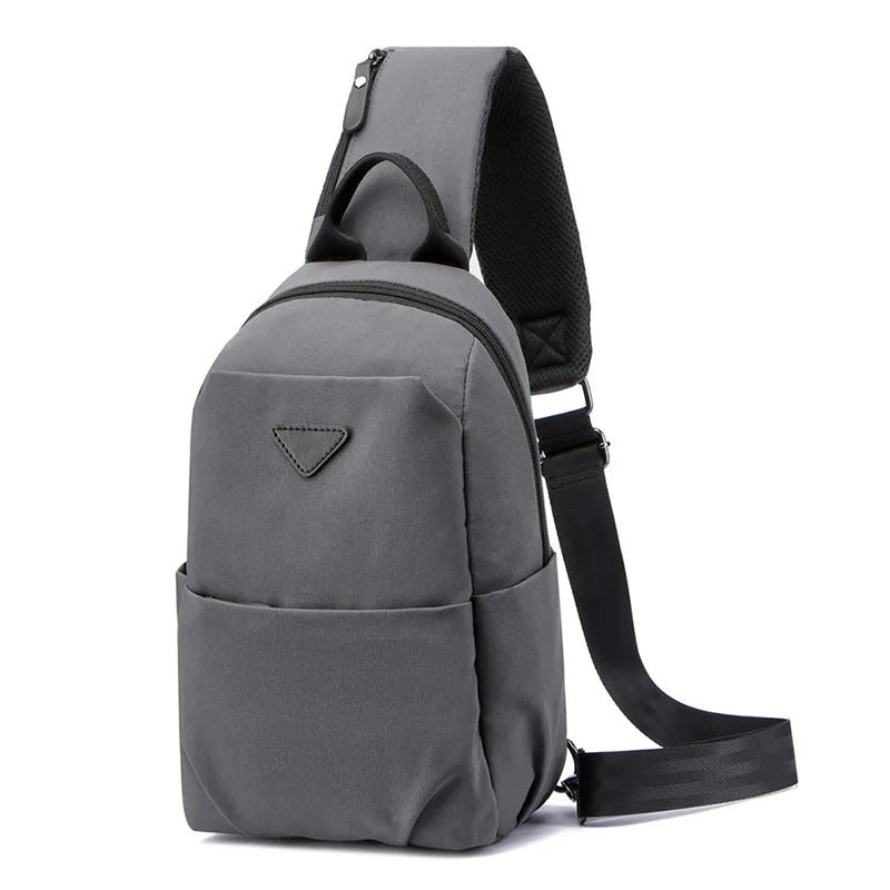 Retro Waterproof Men's Chest Bag