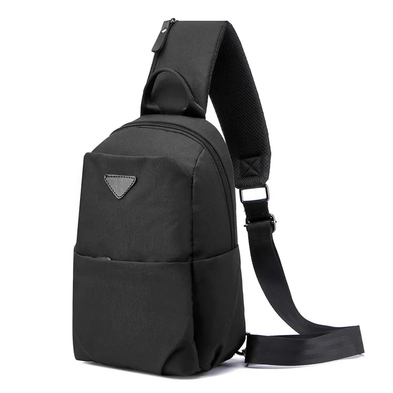 Retro Waterproof Men's Chest Bag
