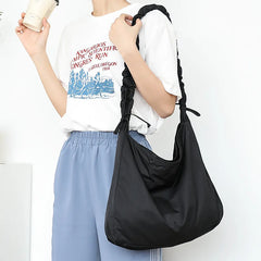 Canvas Shoulder Bag - Large Capacity Women's