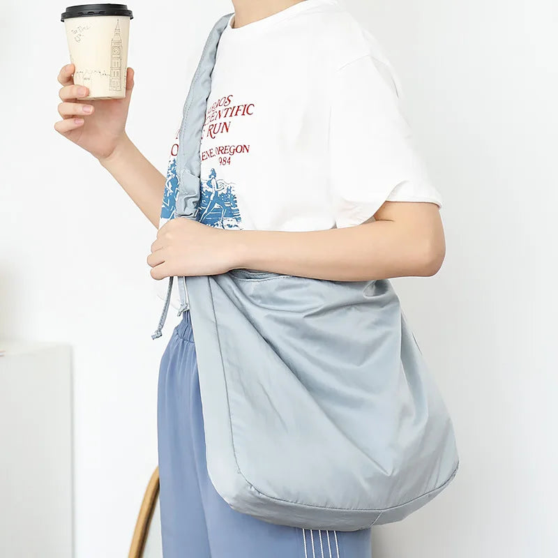 Canvas Shoulder Bag - Large Capacity Women's