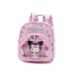 Kuromi Cartoon Backpack Girls School Bag Waterproof Children Lovely Schoolbag