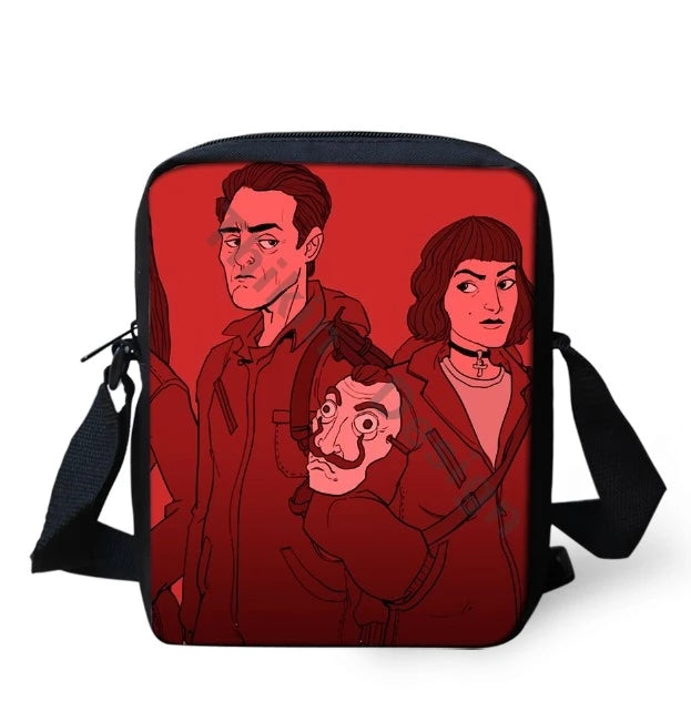 La Casa de Papel Bella Ciao Kids Messenger Bag